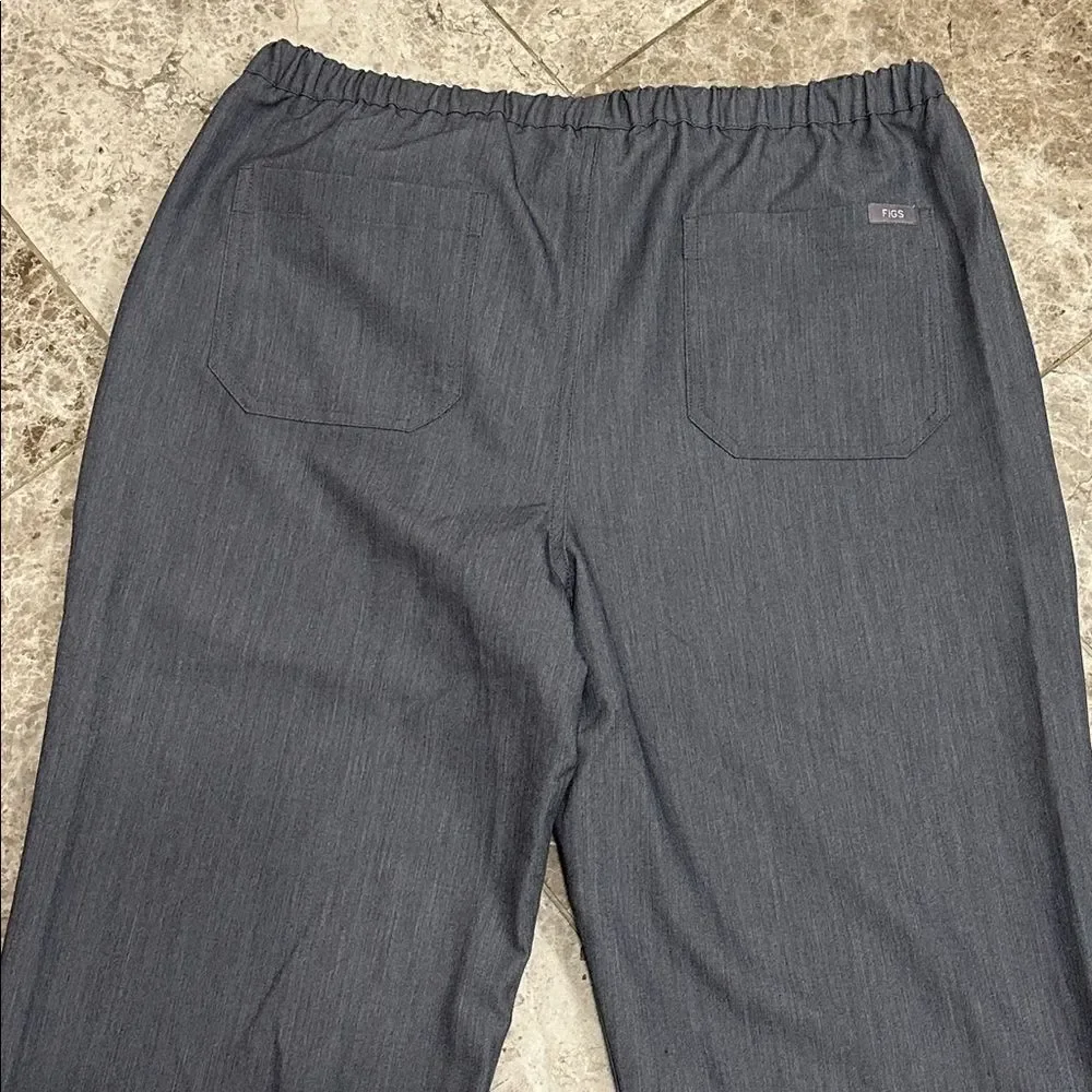 Figs Pisco Basic Scrub Pants Mens Large Graphite Technical Collection